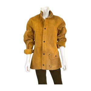 Vintage Suede Field Jacket | Heritage Equestrian Style | Tailored Leather Coat